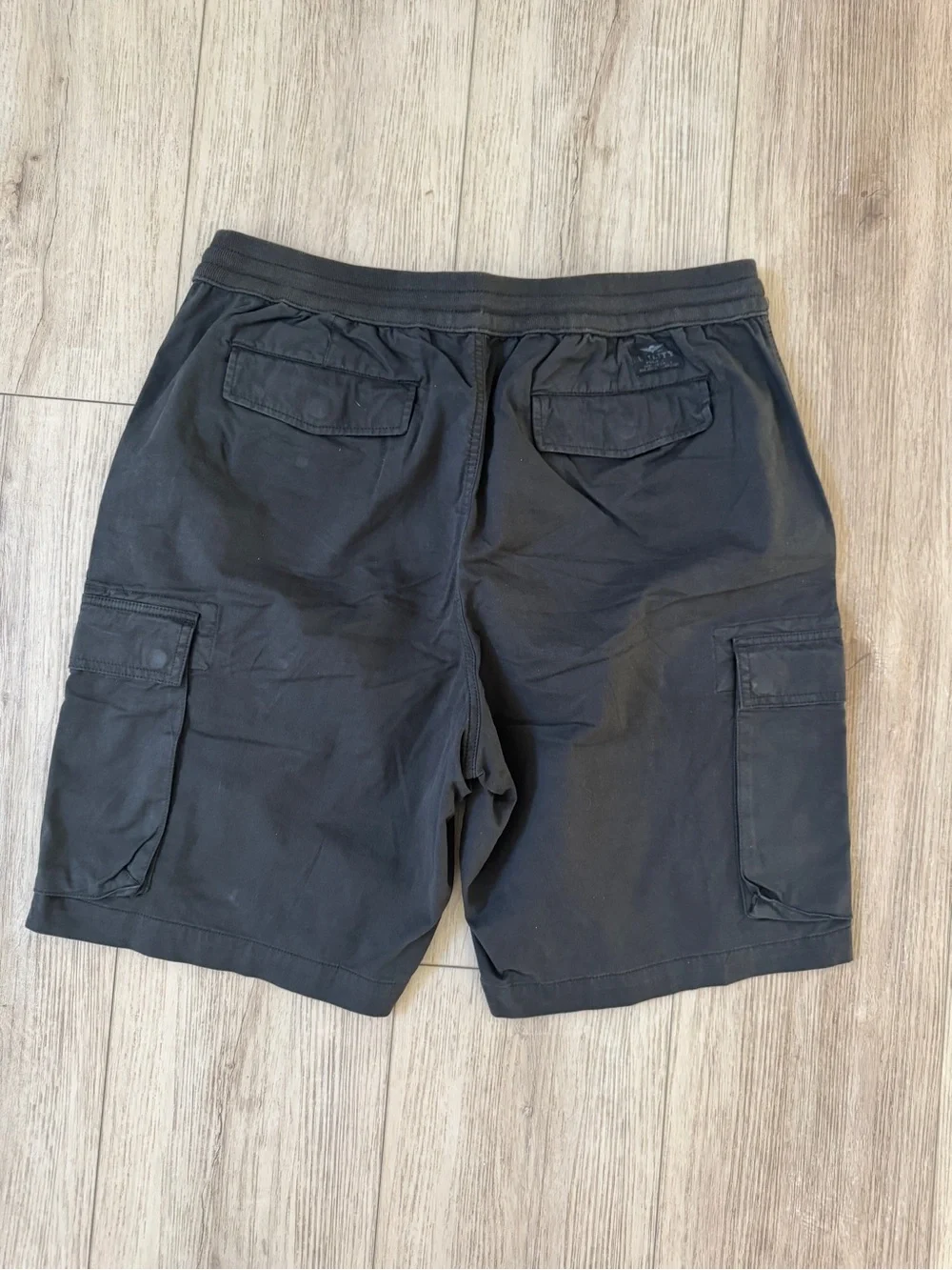 Ralph Lauren Black Cargo Drawstring Shorts